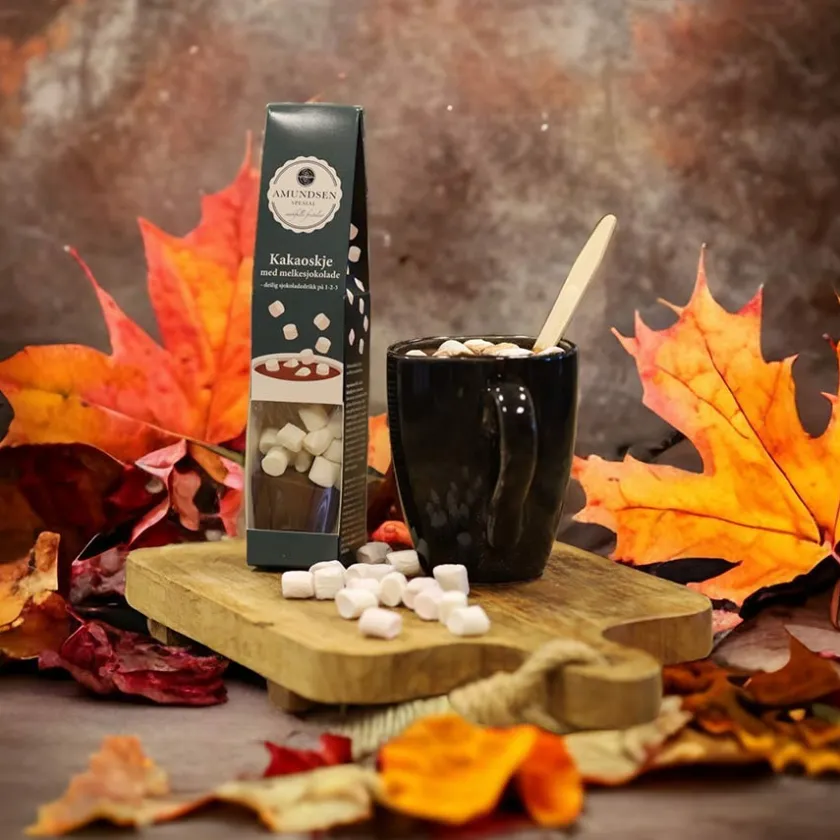 AMUNDSEN TRADING Amundsen Kakaoskje Melkesjokolade Med Minimarshmallows Outlet