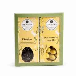 AMUNDSEN TRADING Amundsen Påskepakke m/Pasjonsfruktmandler og Påske-te Sale