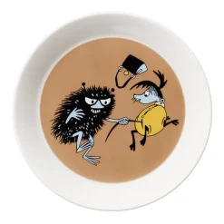 MOOMIN ARABIA Arabia Mummi Asjett 19 cm Stinky i Aksjon New