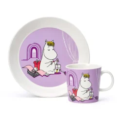 MOOMIN ARABIA Arabia Mummi Asjett 19cm Snorkfrøken Lilla
