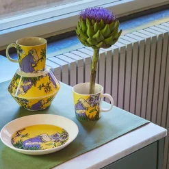 MOOMIN ARABIA Arabia Mummi Bolle 15cm Hemulen Gul New