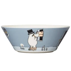 MOOMIN ARABIA Arabia Mummi Bolle 15cm Mummipappa Grå Outlet