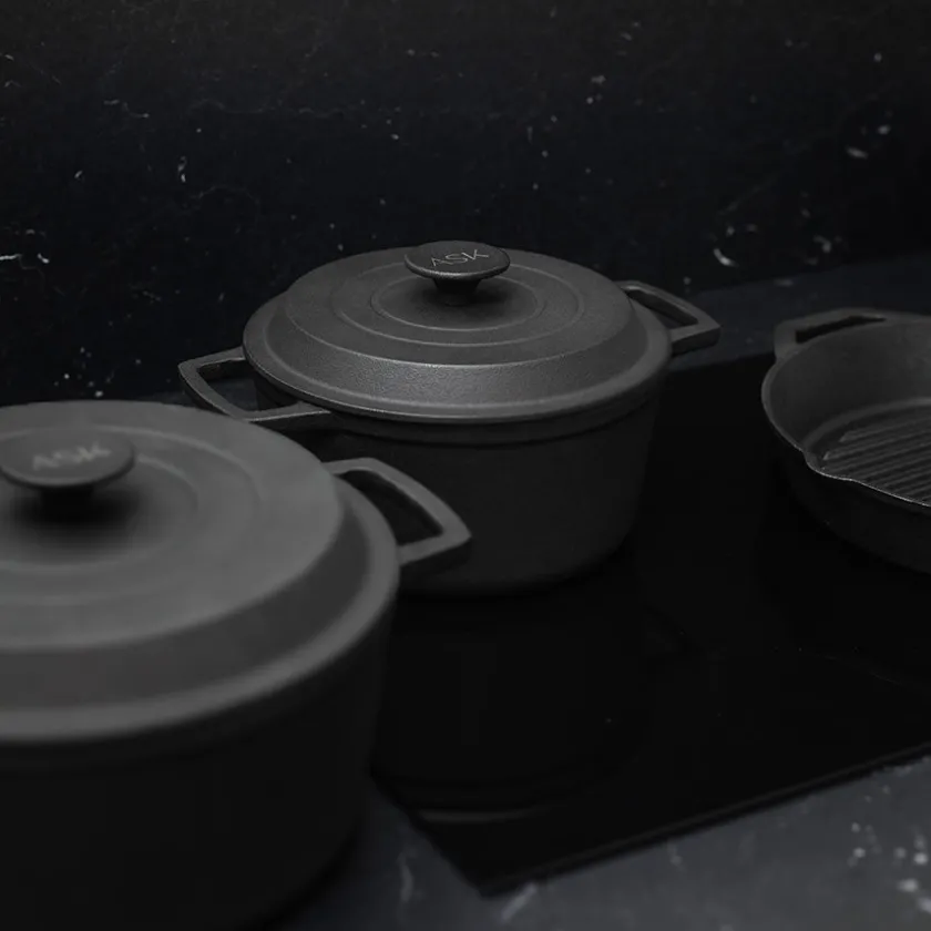 ASK Malm Støpejernsgryte Uten Emalje 4,2L Online