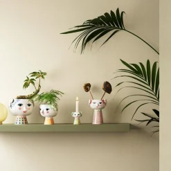 BJØRN WIINBLAD Bjørn Wiinblad Eva Potteskjuler På Fot 15,5 cm Lys Grønn Hot