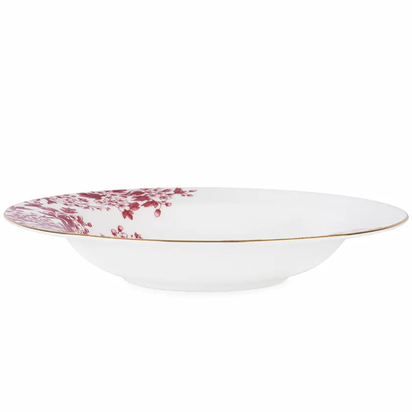 PORSGRUNDS PORSELÆNSFABRIK ByTimo Dyp Tallerken 23cm Burgunder Sale