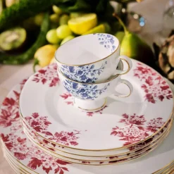 PORSGRUNDS PORSELÆNSFABRIK ByTimo Tallerken 28,5cm Burgunder Sale