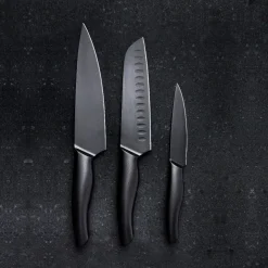 CHRISTIANIA 1739 Akita Sort Knivsett 3 Kniver Hot