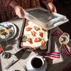 CHRISTIANIA 1739 Bake Langpanne m/Lokk 42x29cm Discount