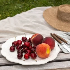 CHRISTIANIA 1739 Botanisk Tallerken 21cm Hvit Discount