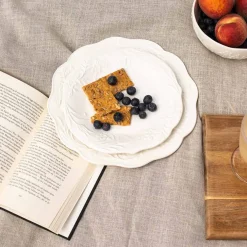 CHRISTIANIA 1739 Botanisk Tallerken 21cm Hvit Discount