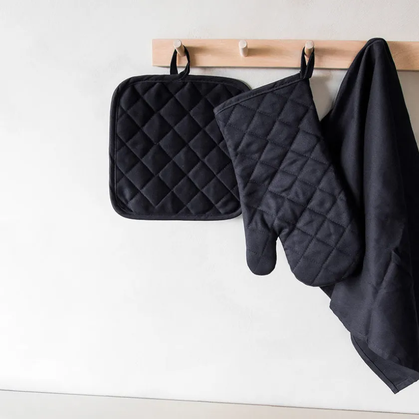 CHRISTIANIA 1739 Home Kjøkkenhåndkle Sort Sale