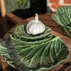 SEASONS Christiania 1739 Leaf Porselensfat 20,5cm Hot