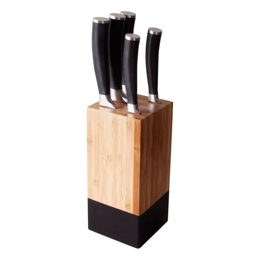 CHRISTIANIA 1739 Nayoro Knivblokk Med 5 Kniver Discount