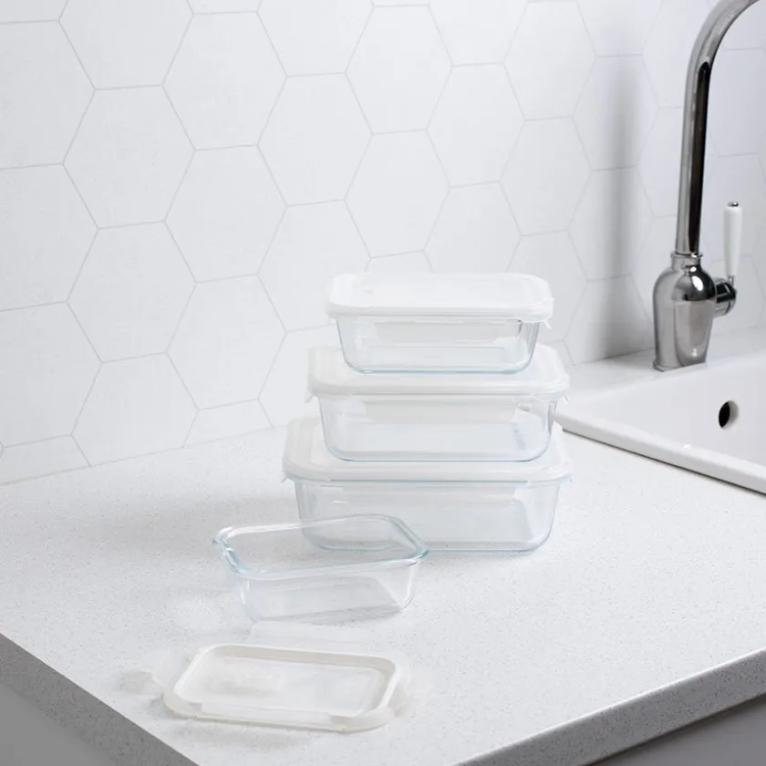 CHRISTIANIA 1739 Oppta Oppbevaringsboks med Lokk 1L New