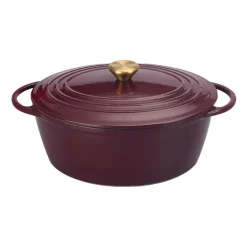 CHRISTIANIA 1739 Støpejern Støpejernsgryte 5L Burgunder
