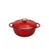 CHRISTIANIA 1739 Støpejern Støpejernsgryte 2L Rød Sale