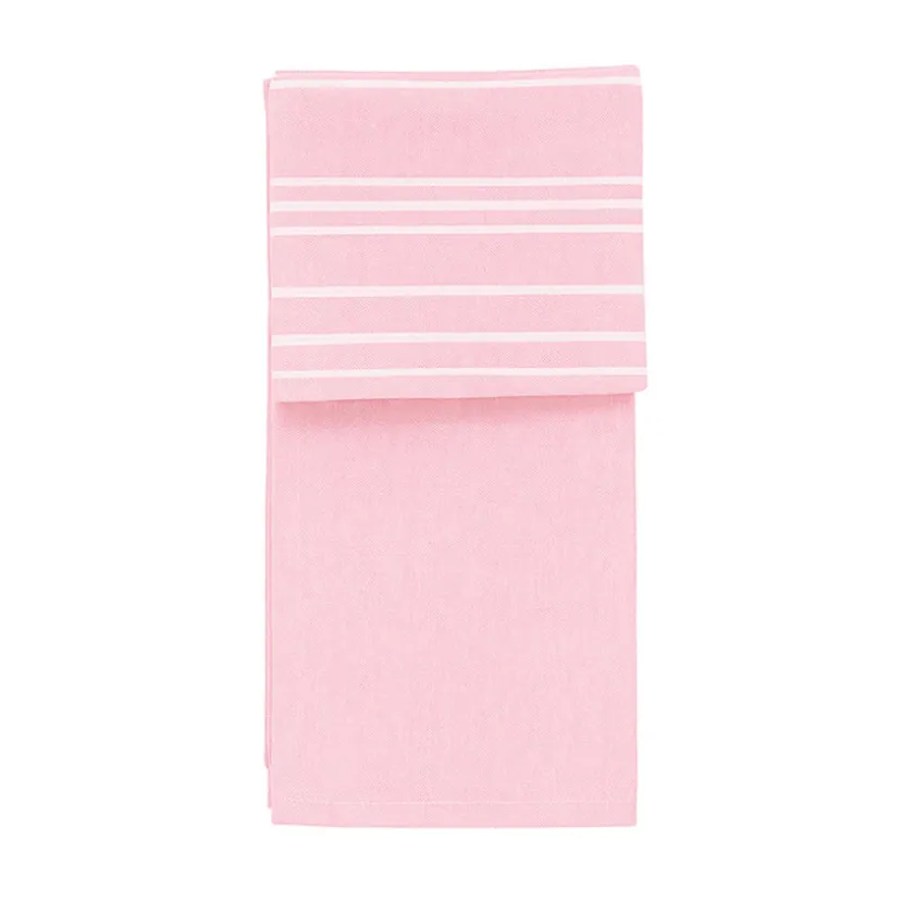CHRISTIANIA GLASMAGASIN Collection Kjøkkenhåndkle 50x70cm Rosa Striper Outlet