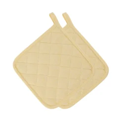 CHRISTIANIA GLASMAGASIN Collection Grytekluter 22cm Gul 2pk New