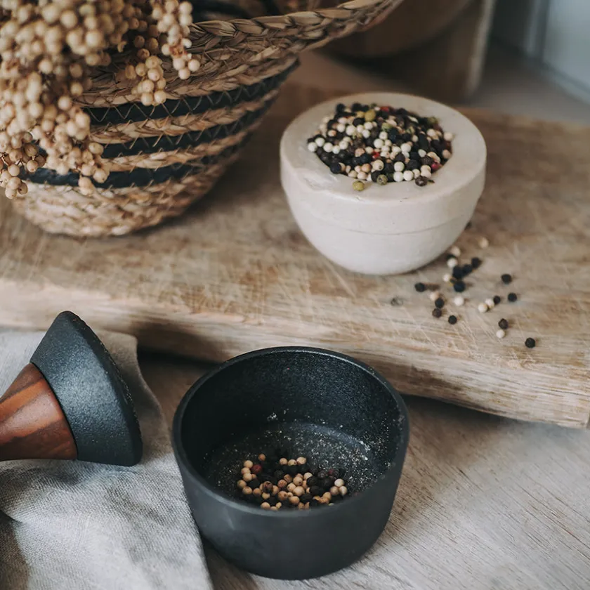 CRUSHGRIND Kiruna Morter Støpejern/Akasia Clearance