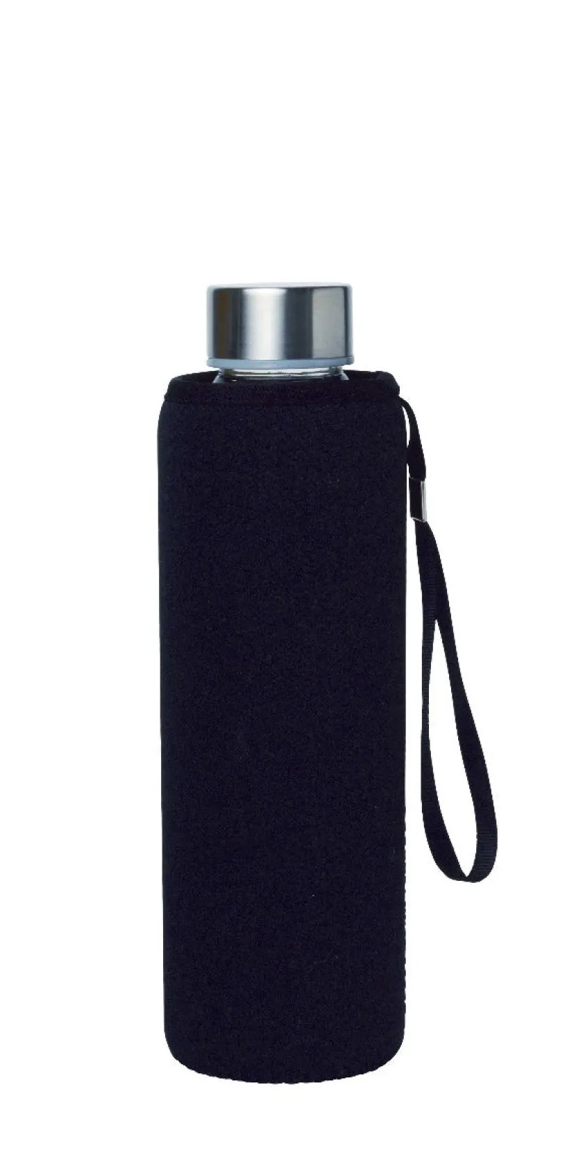 HADELAND GLASSVERK DRIKKEFLASKE 500ML SORT Clearance