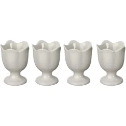 SEASONS Easter Collection Eggeglass 7cm 4pk Hvit Discount