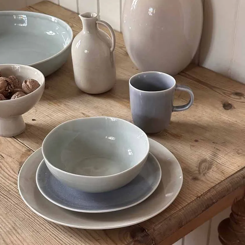PORSGRUNDS PORSELÆNSFABRIK Ellie Asjett 20cm Dusty Blue Sale