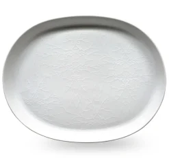 WIK & WALSØE FAT OVALT 36CM WHITE New