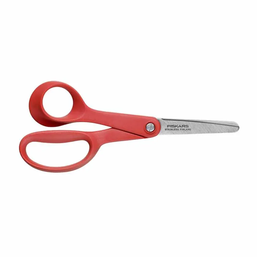 FISKARS Classic Barnesaks Venstre 13cm Rød Discount