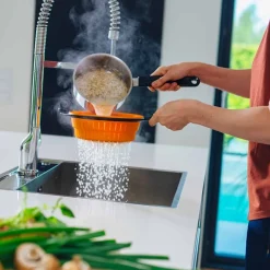 FISKARS Functional Form Dørslag & Steamer Best