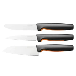 FISKARS Functional Form Favoritt Knivsett 3 Kniver Outlet