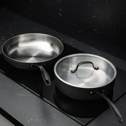 ASK Flint Traktørpanne m/Lokk 24cm 3,3L Hot