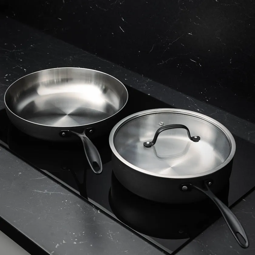 ASK Flint Traktørpanne m/Lokk 24cm 3,3L Hot