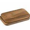 ZASSENHAUS Frokostbrett Akasia 2 Deler 26x17cm Clearance