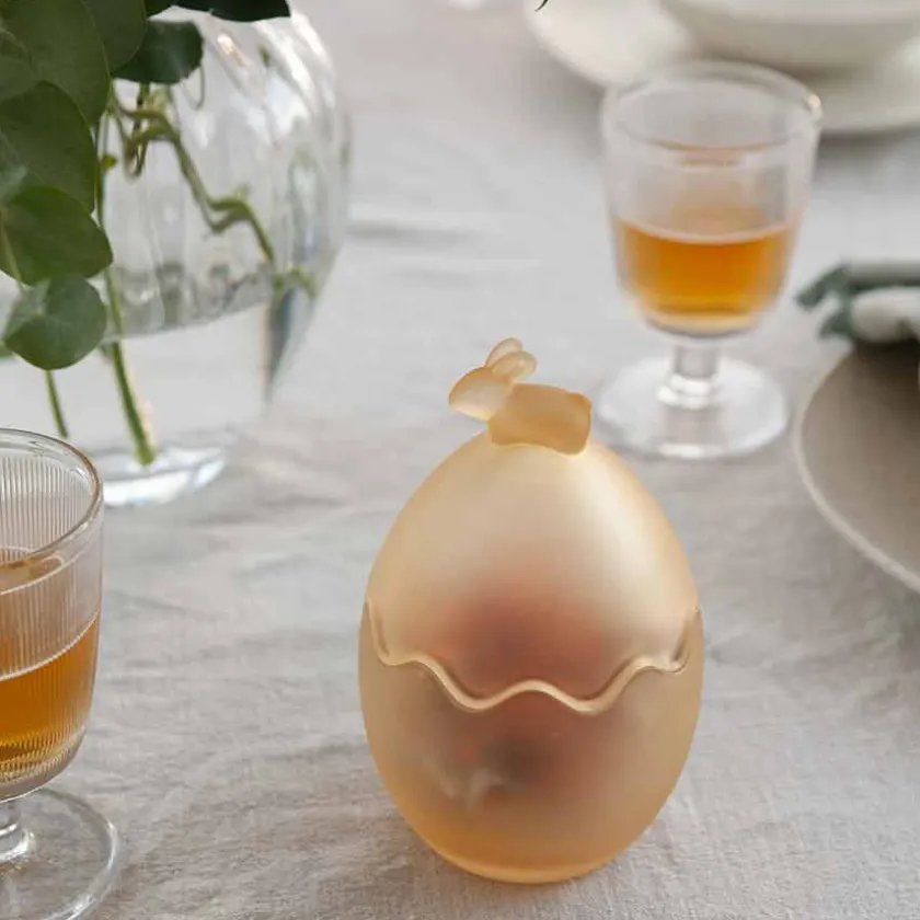 HADELAND GLASSVERK Frostet Glassegg fra Hadeland Sale