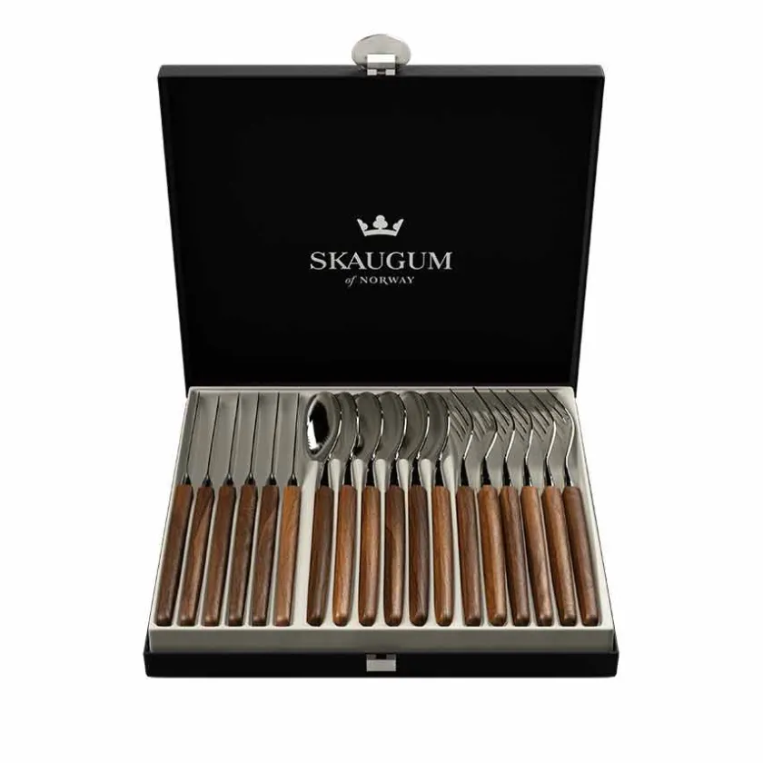 SKAUGUM BESTIKK GAVESETT 18 DELER TEAK Online