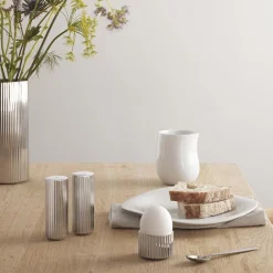 GEORG JENSEN Bernadotte Vase Stor 25,6cm Rustfritt Stål Sale