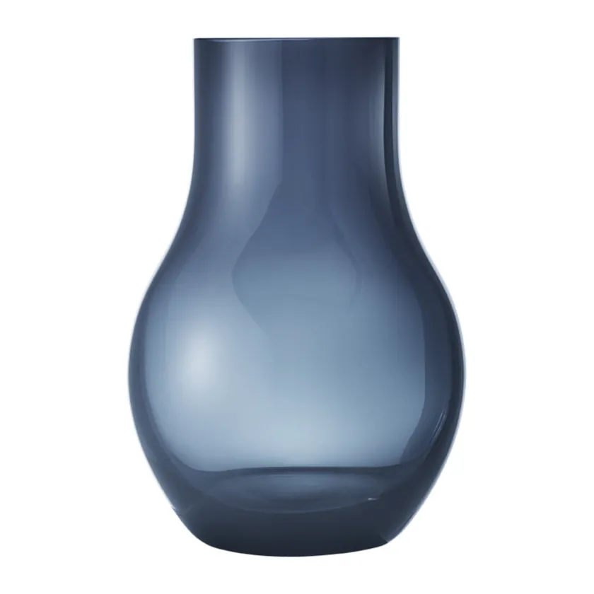 GEORG JENSEN Cafu Vase 205x300mm Glass New