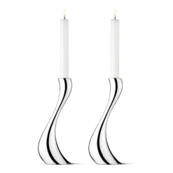 GEORG JENSEN Cobra Lysestake 24cm 2pk Sale