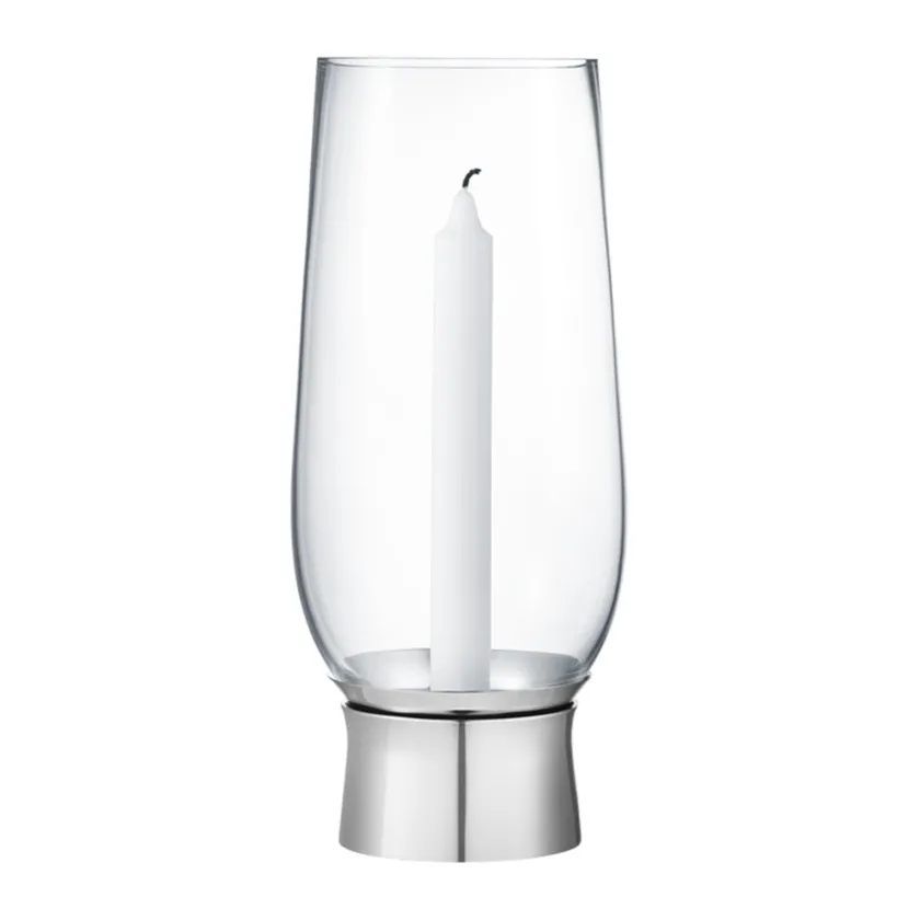 GEORG JENSEN Lumis Hurricane Lyslykt Medium Discount