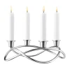 GEORG JENSEN Season Lysestake 4 Lys Rustfritt Stål Sale