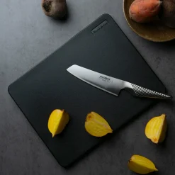 GLOBAL Skjærebrett av Sukkerrør 32x25x1,3cm Sort Hot