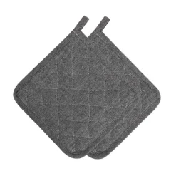 CHRISTIANIA 1739 Gryteklut Sort 2pk 22x22cm Eco Discount