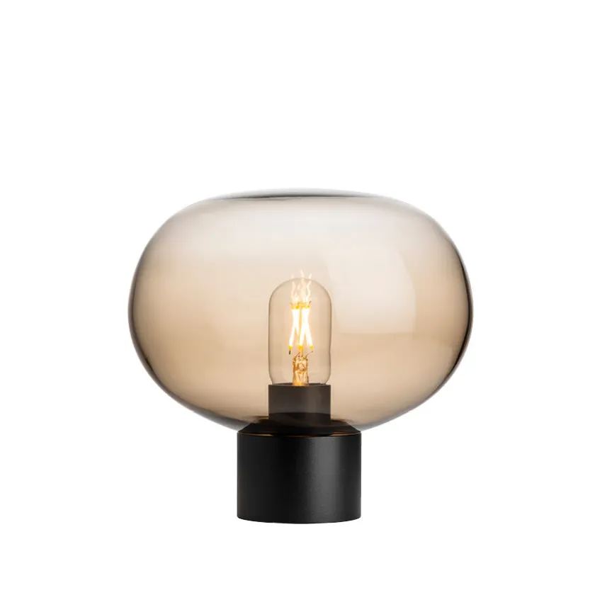 HADELAND GLASSVERK Arkiv Bordlampe 4169 Kakao Liten Best