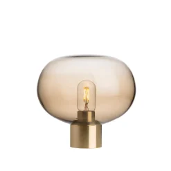 HADELAND GLASSVERK Arkiv Bordlampe 4169 Kakao Liten Best