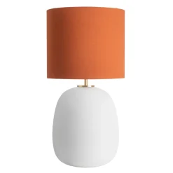 HADELAND GLASSVERK Austra Bordlampe Matt Hvit New