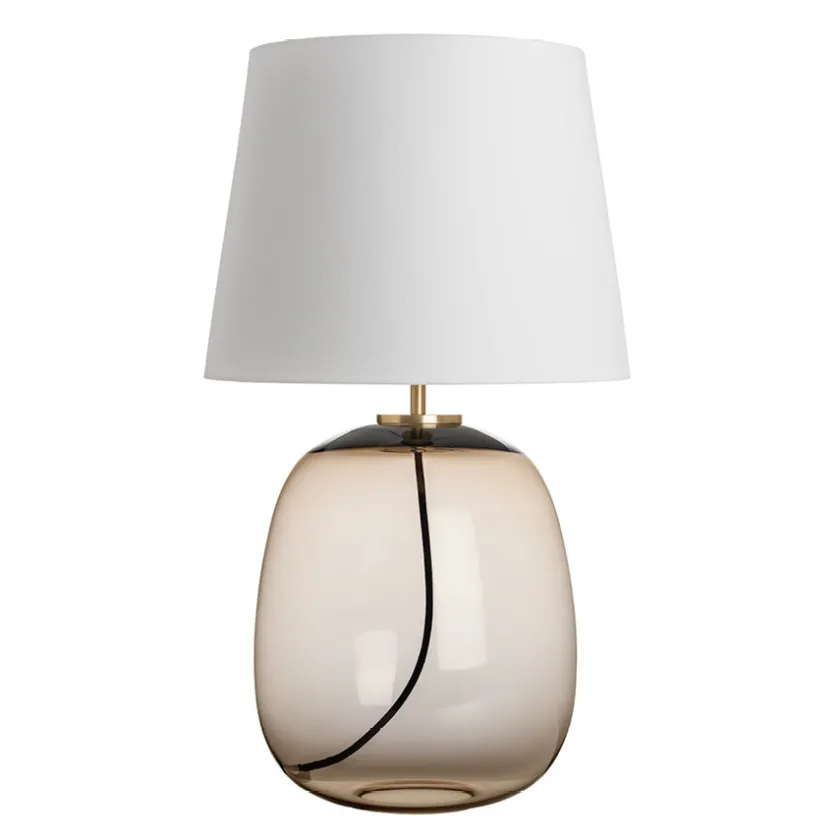 HADELAND GLASSVERK Austra Bordlampe Kakao Outlet