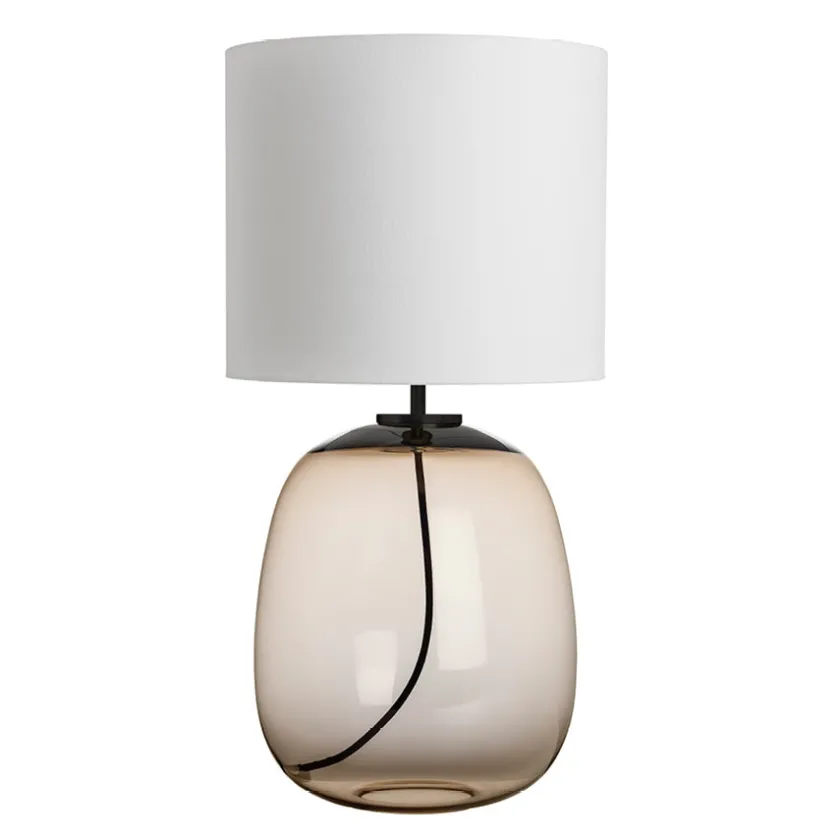 HADELAND GLASSVERK Austra Bordlampe Kakao Outlet