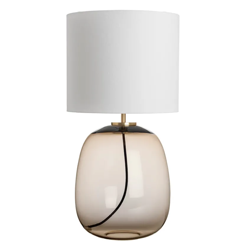 HADELAND GLASSVERK Austra Bordlampe Kakao Outlet