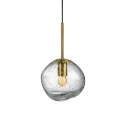 HADELAND GLASSVERK Crystal Stone Pendellampe Sale