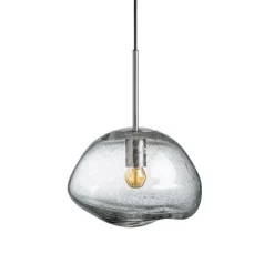 HADELAND GLASSVERK Crystal Stone Pendellampe Sale